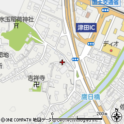 島根県松江市東津田町1375-5周辺の地図