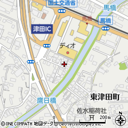 島根県松江市東津田町1315周辺の地図