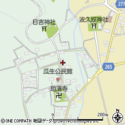 滋賀県長浜市瓜生町141周辺の地図