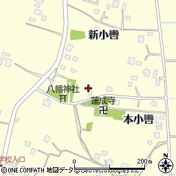 千葉県茂原市本小轡242周辺の地図