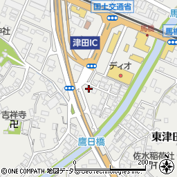 島根県松江市東津田町1313周辺の地図