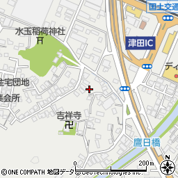 島根県松江市東津田町1372周辺の地図