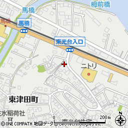 島根県松江市東津田町2170周辺の地図