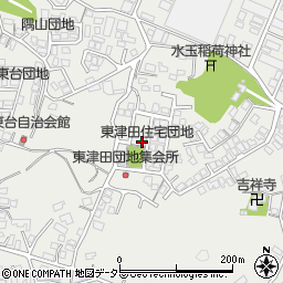 島根県松江市東津田町2215周辺の地図
