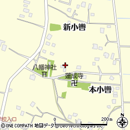 千葉県茂原市本小轡223周辺の地図