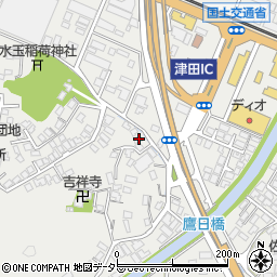 島根県松江市東津田町1375周辺の地図