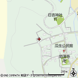 滋賀県長浜市瓜生町42周辺の地図