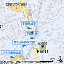 神奈川県横浜市瀬谷区下瀬谷2丁目50周辺の地図