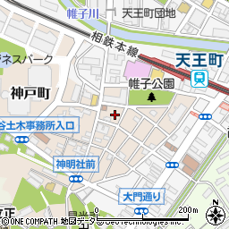 神奈川県横浜市保土ケ谷区神戸町8周辺の地図