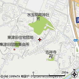 島根県松江市東津田町1380周辺の地図
