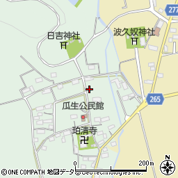 滋賀県長浜市瓜生町140周辺の地図