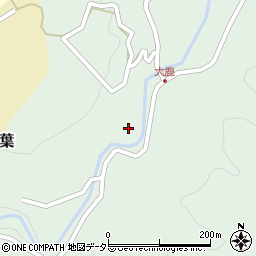 長野県飯田市上久堅大鹿周辺の地図