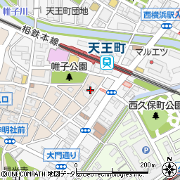 神奈川県横浜市保土ケ谷区神戸町4周辺の地図