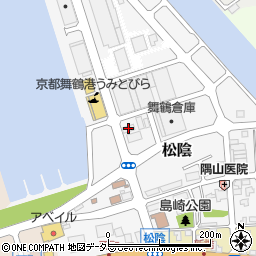 舞鶴ポートサービス周辺の地図
