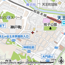 神奈川県横浜市保土ケ谷区神戸町54周辺の地図
