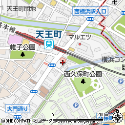 神奈川県横浜市保土ケ谷区岩間町1丁目4周辺の地図