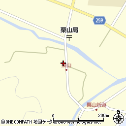 兵庫県豊岡市日高町栗山454周辺の地図