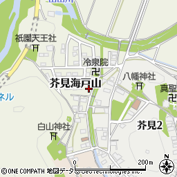 岐阜県岐阜市芥見海戸山35周辺の地図