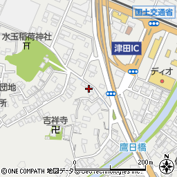島根県松江市東津田町1375-4周辺の地図