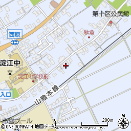 鳥取県米子市淀江町西原360周辺の地図