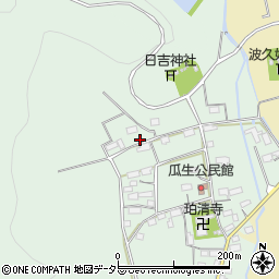 滋賀県長浜市瓜生町39周辺の地図