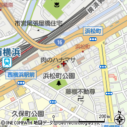 横浜市役所　資源循環局　家庭系対策部　西事務所周辺の地図