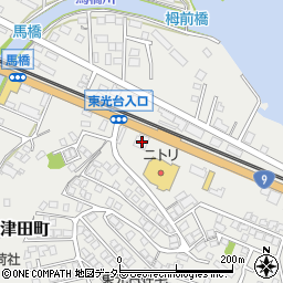 島根県松江市東津田町1876周辺の地図