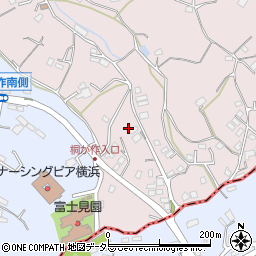 神奈川県横浜市旭区桐が作1628周辺の地図