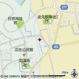 滋賀県長浜市瓜生町150-1周辺の地図