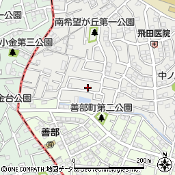 神奈川県横浜市旭区南希望が丘133-43周辺の地図