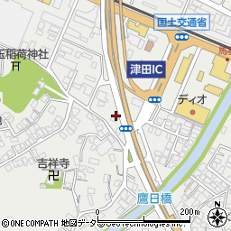 島根県松江市東津田町1278周辺の地図