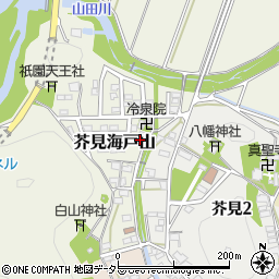 岐阜県岐阜市芥見海戸山36周辺の地図