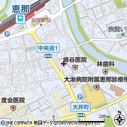 豊タクシー株式会社　配車センター周辺の地図