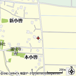 千葉県茂原市本小轡215周辺の地図