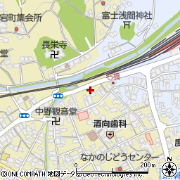 岐阜県恵那市長島町中野605-1周辺の地図