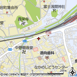 岐阜県恵那市長島町中野605周辺の地図