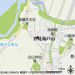 岐阜県岐阜市芥見海戸山48周辺の地図
