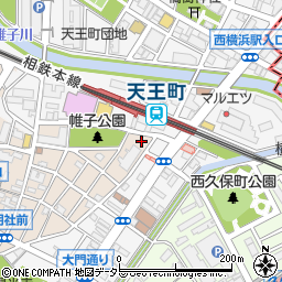 神奈川県横浜市保土ケ谷区神戸町4-3周辺の地図