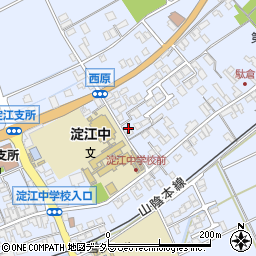 鳥取県米子市淀江町西原635周辺の地図