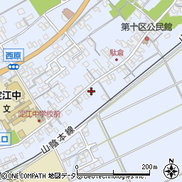鳥取県米子市淀江町西原362周辺の地図