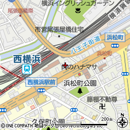 ＧＲＯＷＳ西横浜周辺の地図