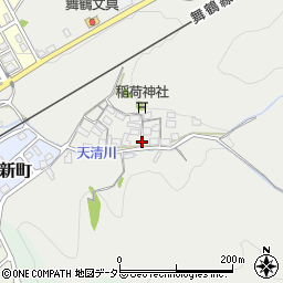 京都府舞鶴市清道周辺の地図