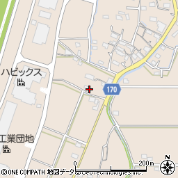 岐阜県本巣市屋井962周辺の地図