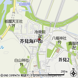 岐阜県岐阜市芥見海戸山37周辺の地図