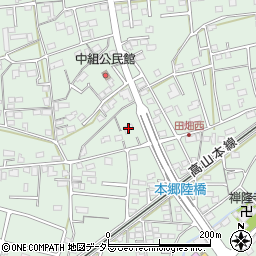 岐阜県美濃加茂市本郷町周辺の地図