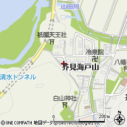 岐阜県岐阜市芥見海戸山53周辺の地図