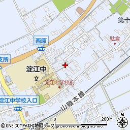 鳥取県米子市淀江町西原638周辺の地図