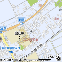 鳥取県米子市淀江町西原627周辺の地図