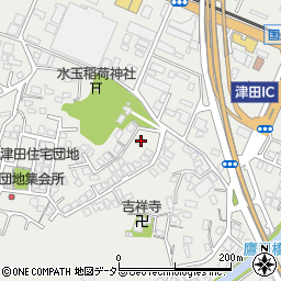 島根県松江市東津田町1378周辺の地図