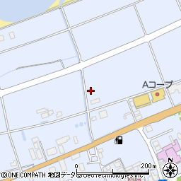 鳥取県米子市淀江町西原1195-7周辺の地図